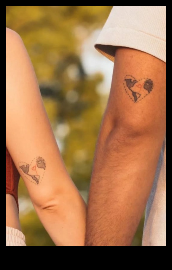 Semne de suflet pereche: tatuaje potrivite pentru cupluri sincronizate