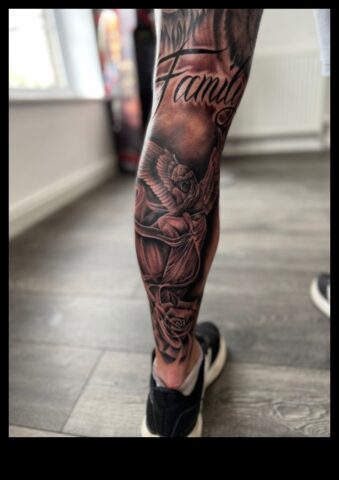 Legende în cerneală Arta tatuajelor pentru picioare